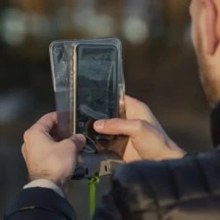 Aquapac Waterproof 358 Classic Plus Phone Case - Grey -Water Sports Equipment 358 front 500x500 2