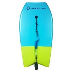 Sola Revolver Bodyboard (37") -Water Sports Equipment REV 037 BLUE LIME LINED FRONT 500x500 2