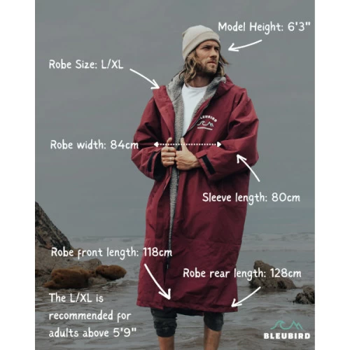 Bleubird - The Nordic Robe - Maroon 10 Bleubird - The Nordic Robe - Maroon - Image 10