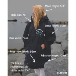 Bleubird - The Nordic Robe - Maroon 17 Bleubird - The Nordic Robe - Maroon -Water Sports Equipment bleubird xs sizing 500x500 1