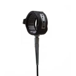 FCS All Round Essential Leash 6ft - Black Grey