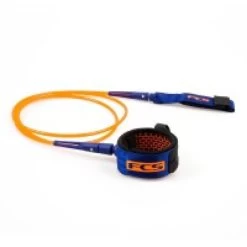 FCS All Round Essential Leash 6ft - Acid -Water Sports Equipment fcs essential series 6ft all round leash coiled 500x500 3