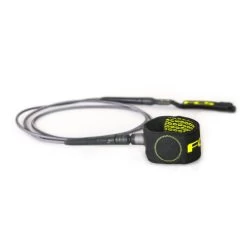 FCS Freedom Leash - 6ft -Water Sports Equipment fcs freedom leash charcoal green coil 500x500 1