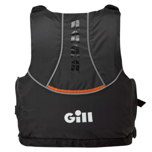 Gill Pursuit Buoyancy Aid - Black/Orange 2 Gill Pursuit Buoyancy Aid - Black/Orange - Image 2