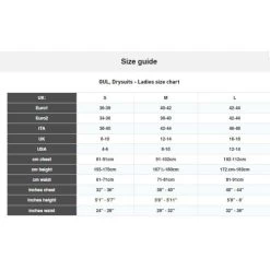 GUL Dartmouth Drysuit Women Blue -Water Sports Equipment gul drysuit ladies sizes 500x500 1