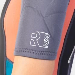 GUL Response Ladies 3/2mm Flatlock Shorty Wetsuit - Grey Coral -Water Sports Equipment gul response shorty women grey coral 5 500x500 1