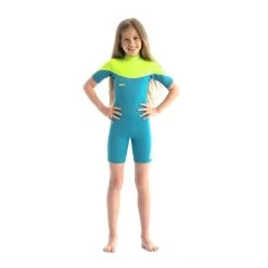 Jobe Boston 2mm Shorty Wetsuit Kids Teal