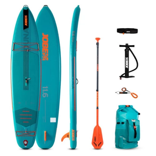 Jobe Aero Duna SUP Board 11.6 Package Teal 1 Jobe Aero Duna SUP Board 11.6 Package Teal
