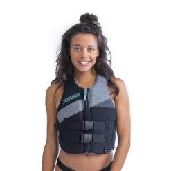Jobe Neoprene Life Vest Women - Cool Grey [50N]