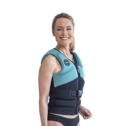 Jobe Unify Life Vest Women - Vintage Teal [50N] -Water Sports Equipment jobe unify life vest women vintage teal 244920014 2 500x500 1