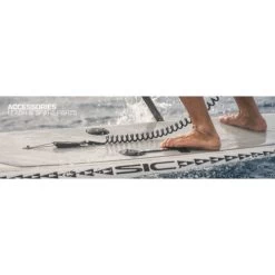SIC Coil SUP Leash Black 8' -Water Sports Equipment leashandaccessorieshdj 500x500 1