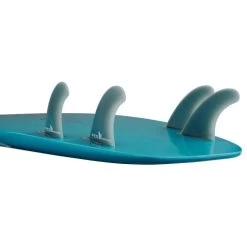 Light Board Corp - The Bomb - White And Blue -Water Sports Equipment light board corp the bomb blue fins 500x500 1