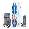 Mistral Adventure DSFL 10.6 Inflatable Paddle Board (SUP) Package