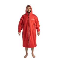 Frostfire Moonwrap - Waterproof Changing Robe - Long Sleeve - Crimson Red -Water Sports Equipment moonwrap long sleeve waterproof changing robe red 4 500x500 1