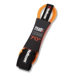 Northcore 6mm Surfboard Leash 6ft -Water Sports Equipment northcore surfboard leash orange 500x500 2