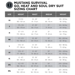 Ocean Rodeo Heat Drysuit -Water Sports Equipment ocean rodeo size chart 500x500 3