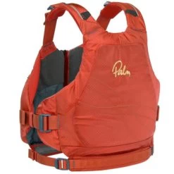 Palm Tika PFD Women -Water Sports Equipment palm tika women tangerine pfd back 500x500 1