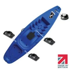 Water Sports Equipment 31 Riber Photon Sit On Top Kayak With Railblaza Power Pack