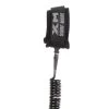 XM Stand Up Paddle (SUP) Leash Coiled 9ft - Ankle